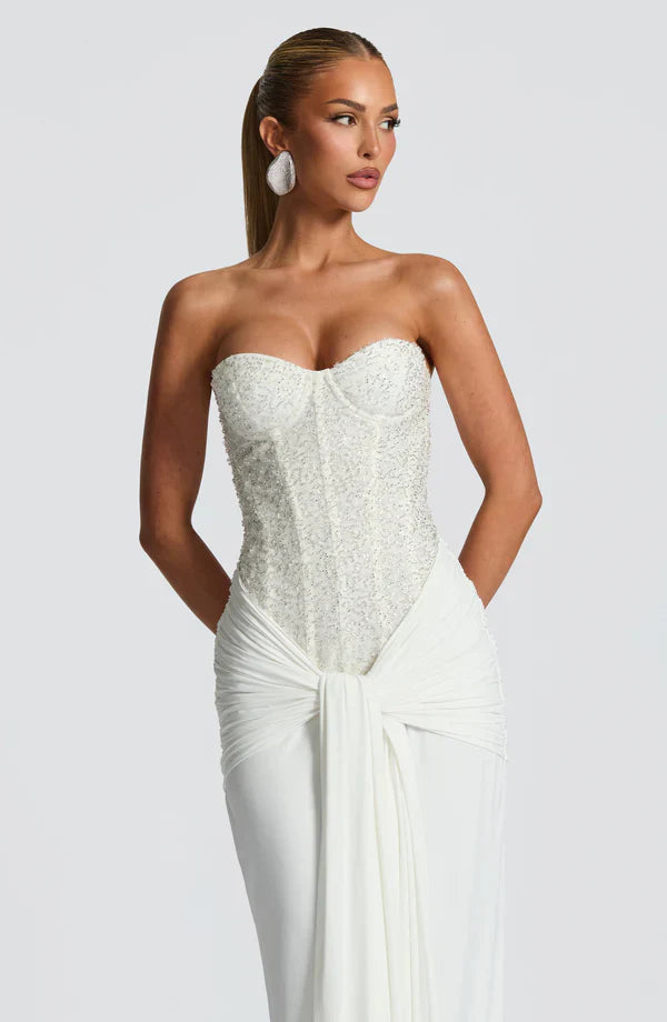 Adeline Corset Maxi Dress
