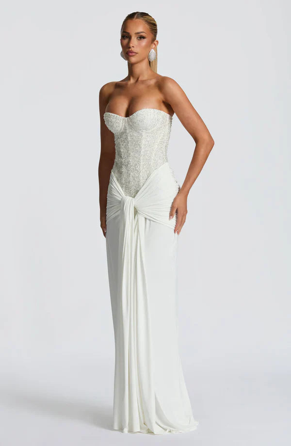 Adeline Corset Maxi Dress