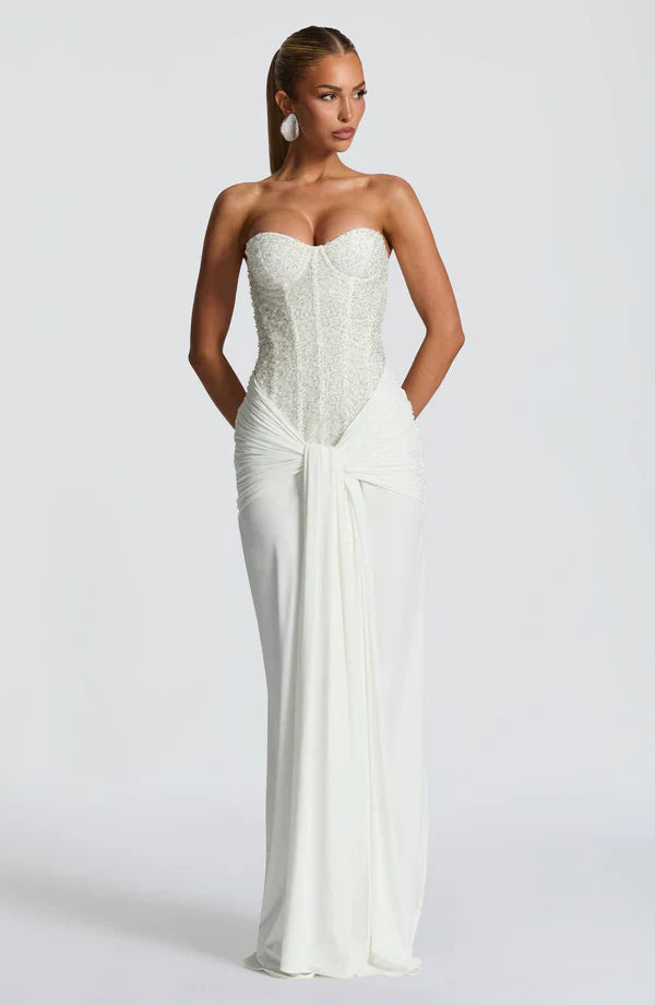 Adeline Corset Maxi Dress