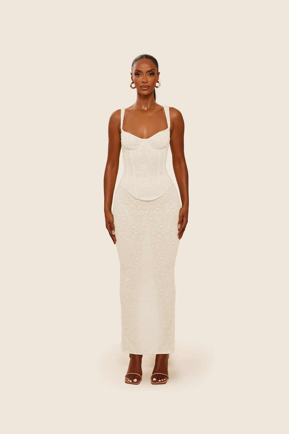 Cirelle Lace Maxi Dress