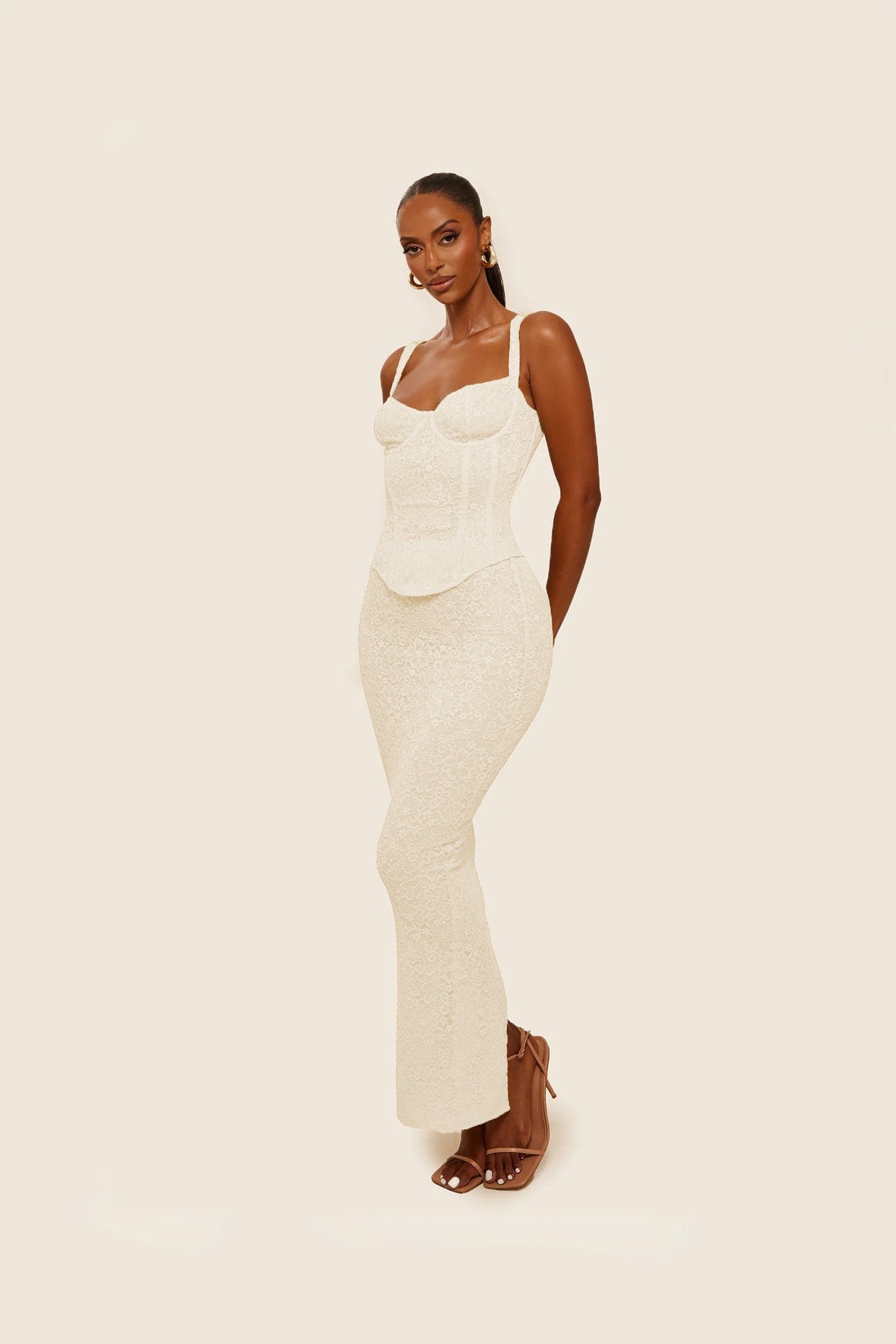 Cirelle Lace Maxi Dress