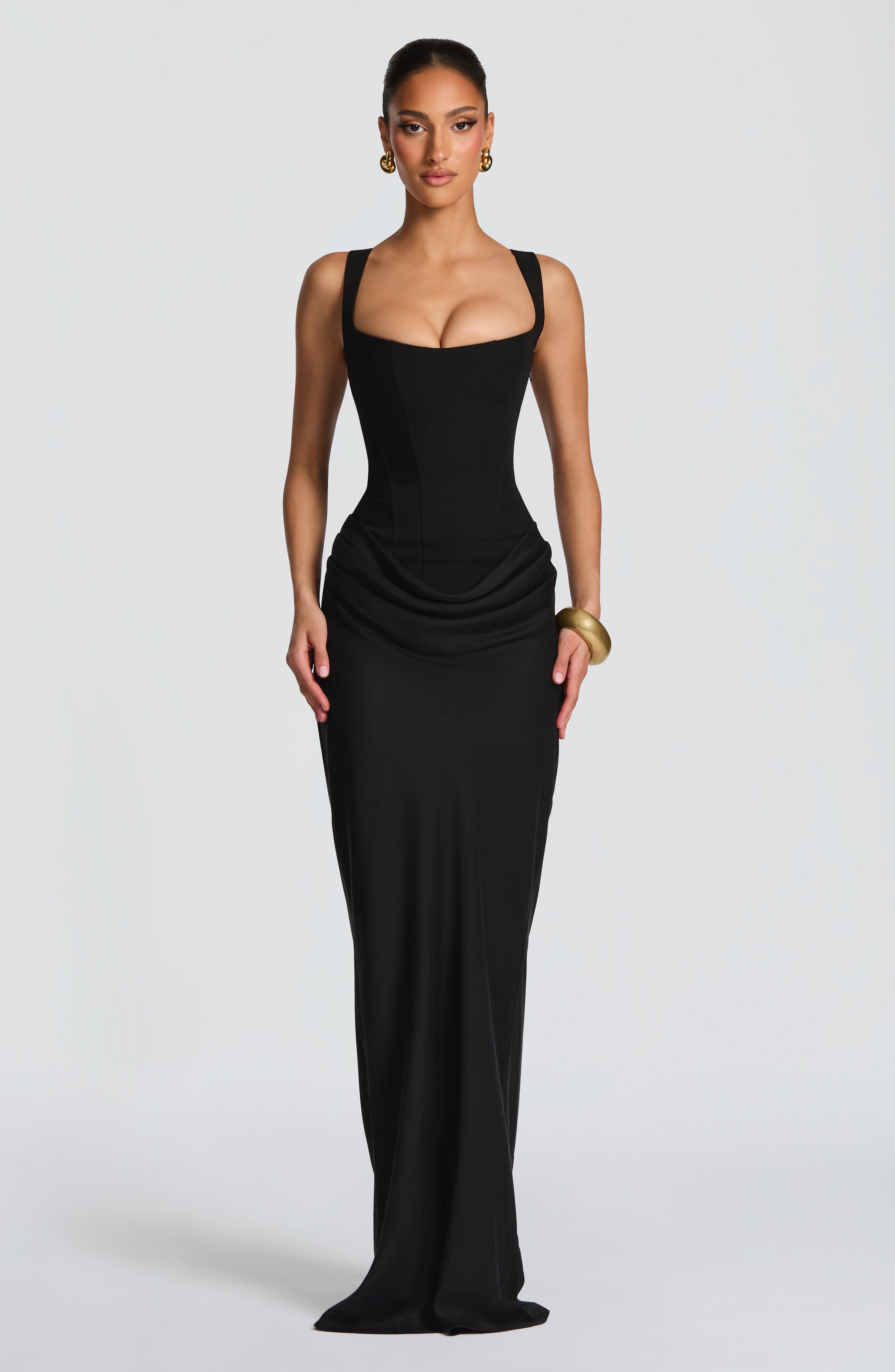 Cornelia Corset Maxi Dress