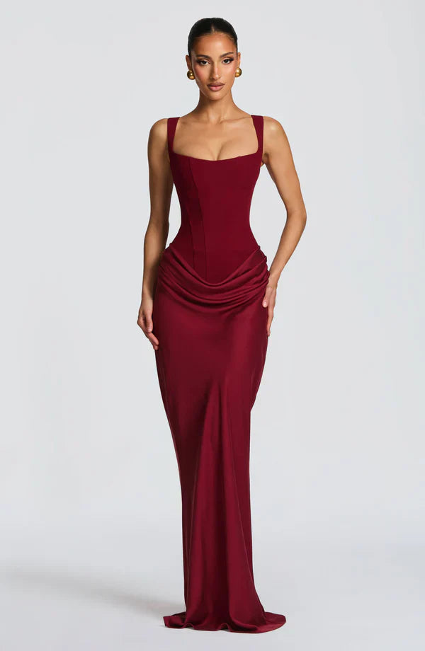 Cornelia Corset Maxi Dress