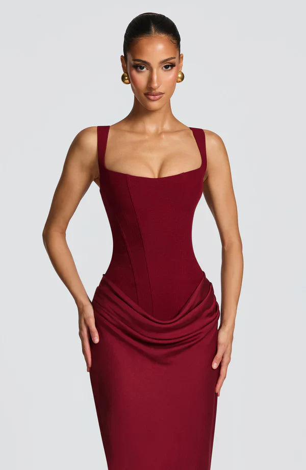 Cornelia Corset Maxi Dress