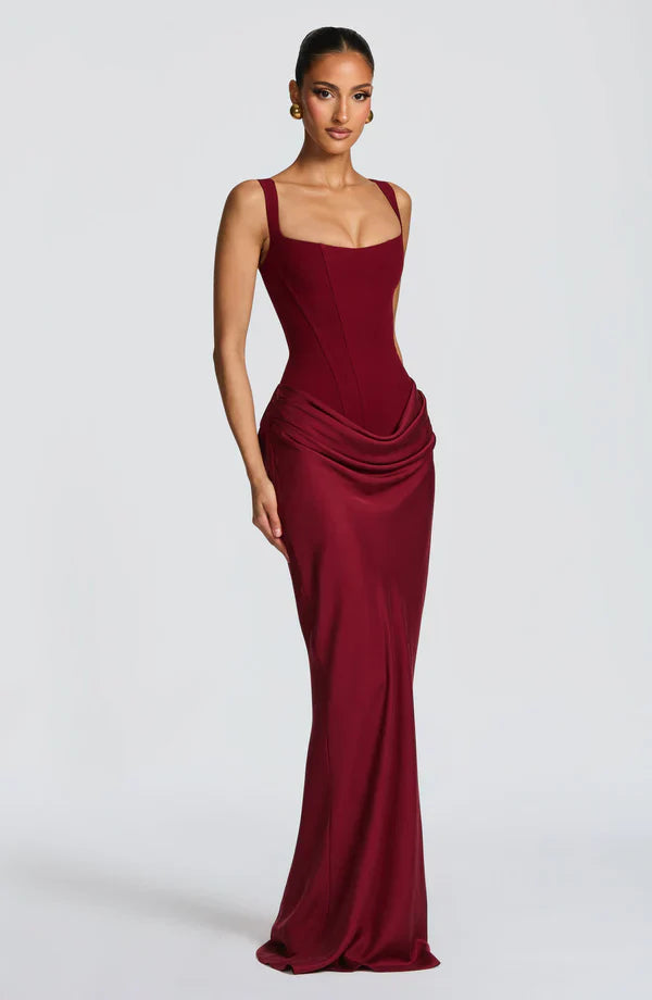 Cornelia Corset Maxi Dress