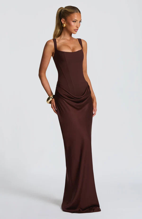 Cornelia Corset Maxi Dress