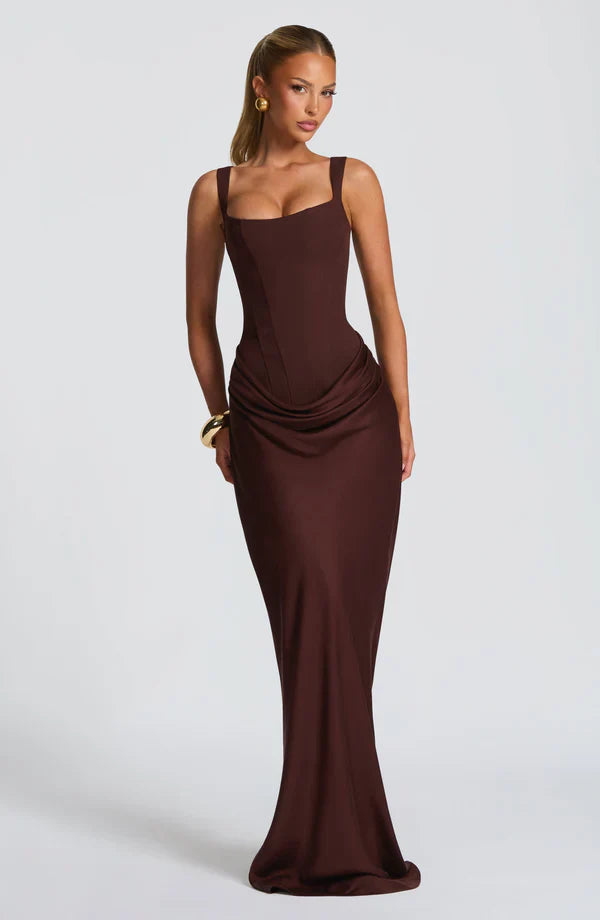 Cornelia Corset Maxi Dress
