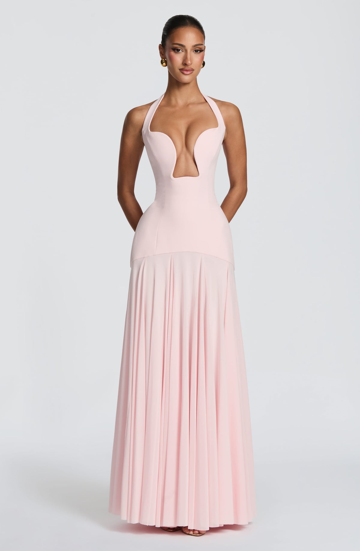 Celyra Halter Maxi Dress