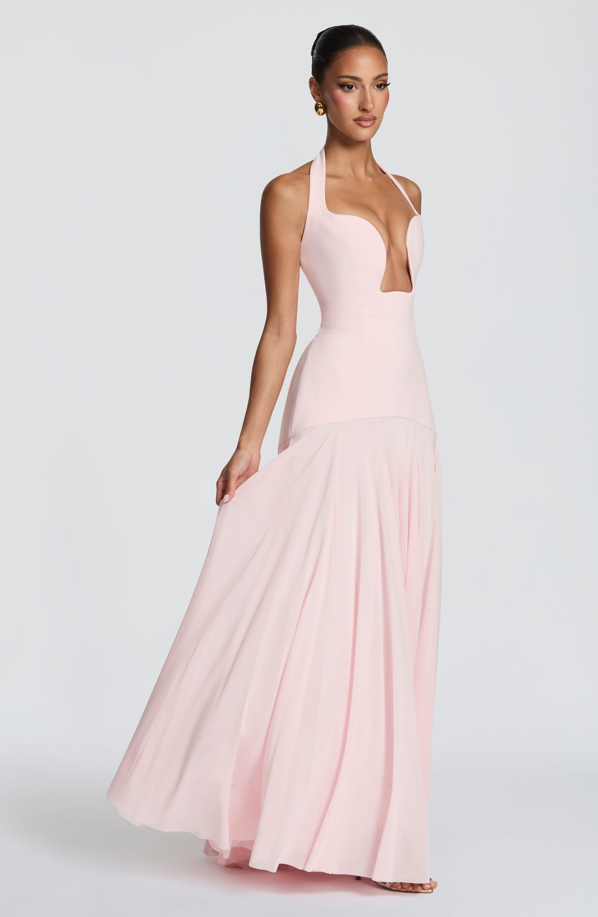 Celyra Halter Maxi Dress