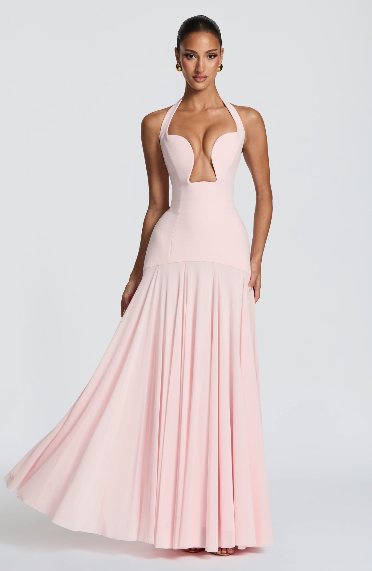 Celyra Halter Maxi Dress