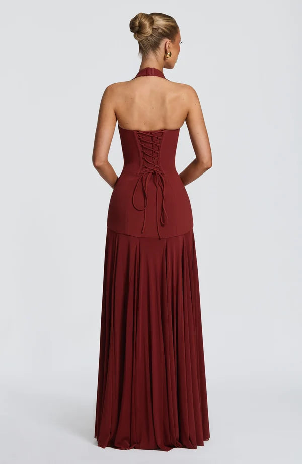 Celyra Halter Maxi Dress
