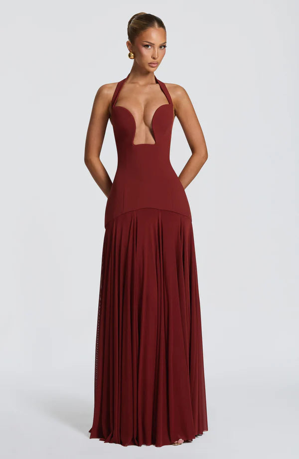 Celyra Halter Maxi Dress