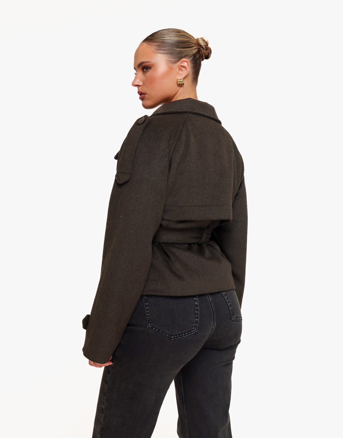 Viviette Short Trench Coat
