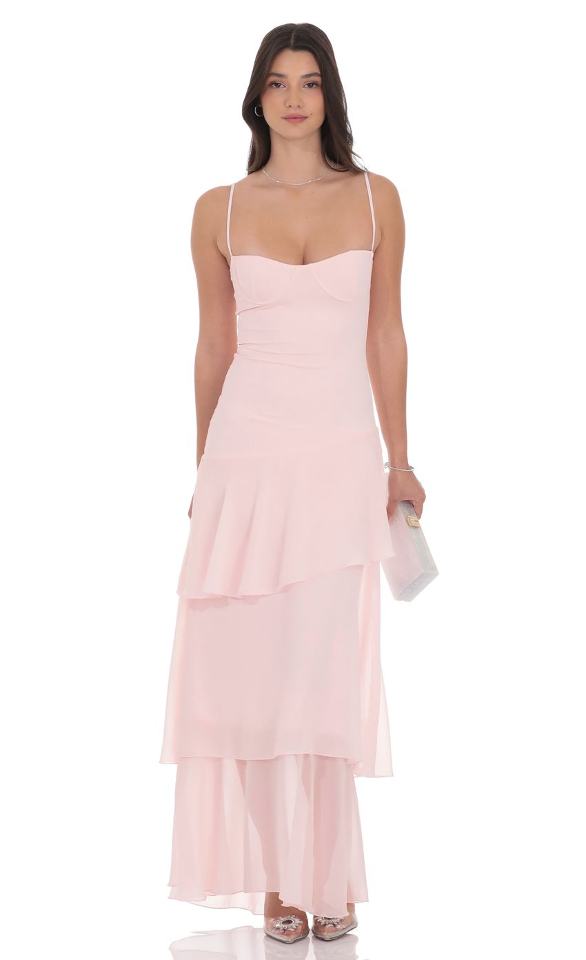 Elarienne Ruffle Maxi Dress