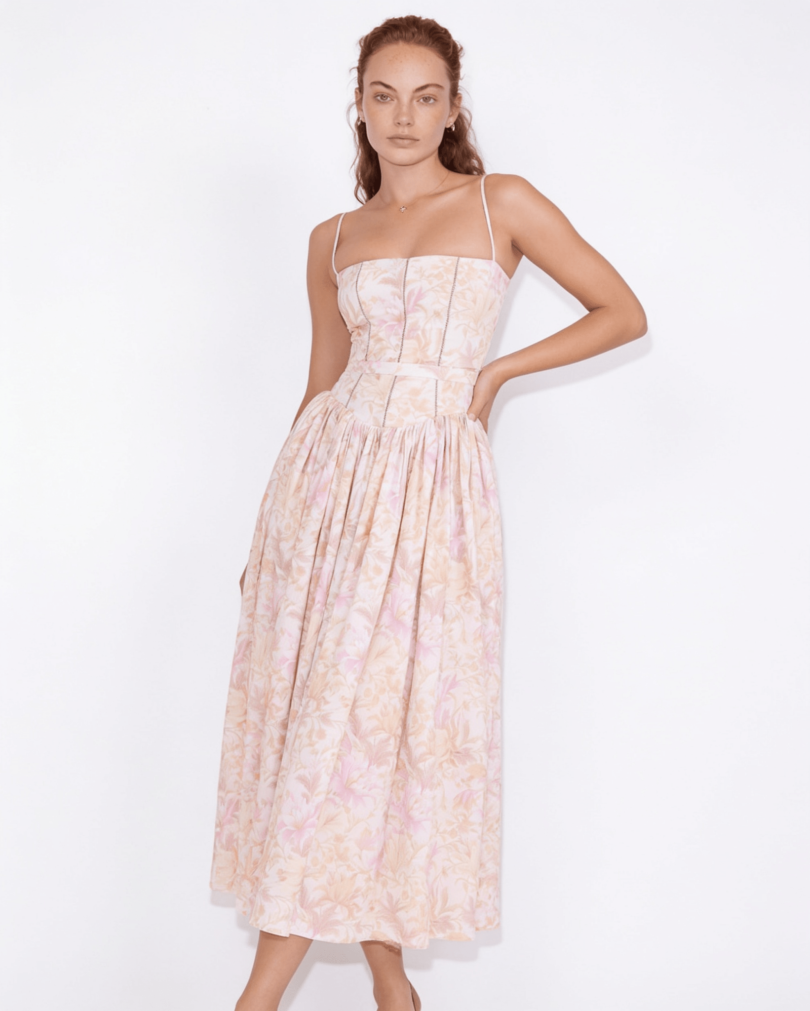 Sylvara Corset Maxi Dress