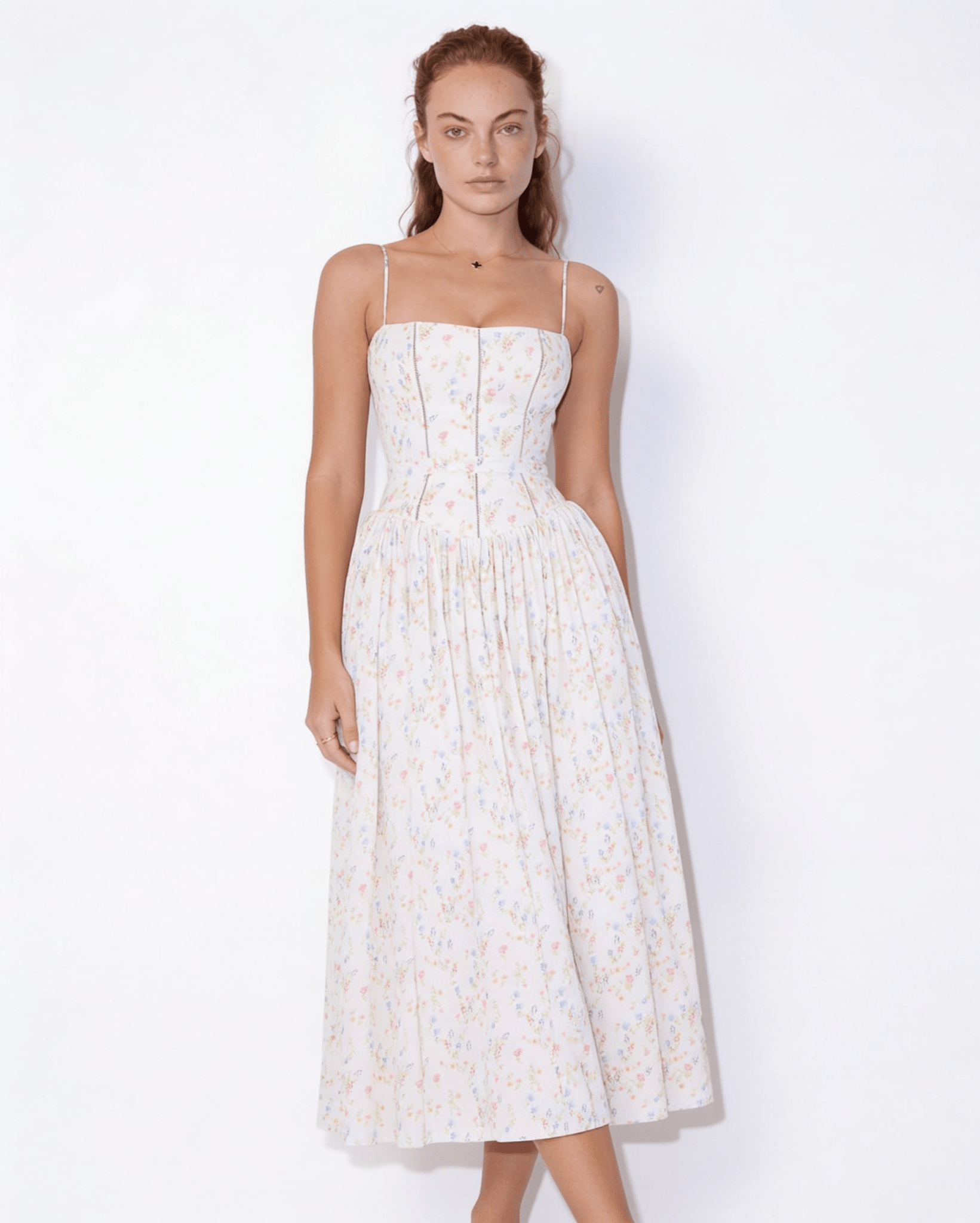 Sylvara Corset Maxi Dress