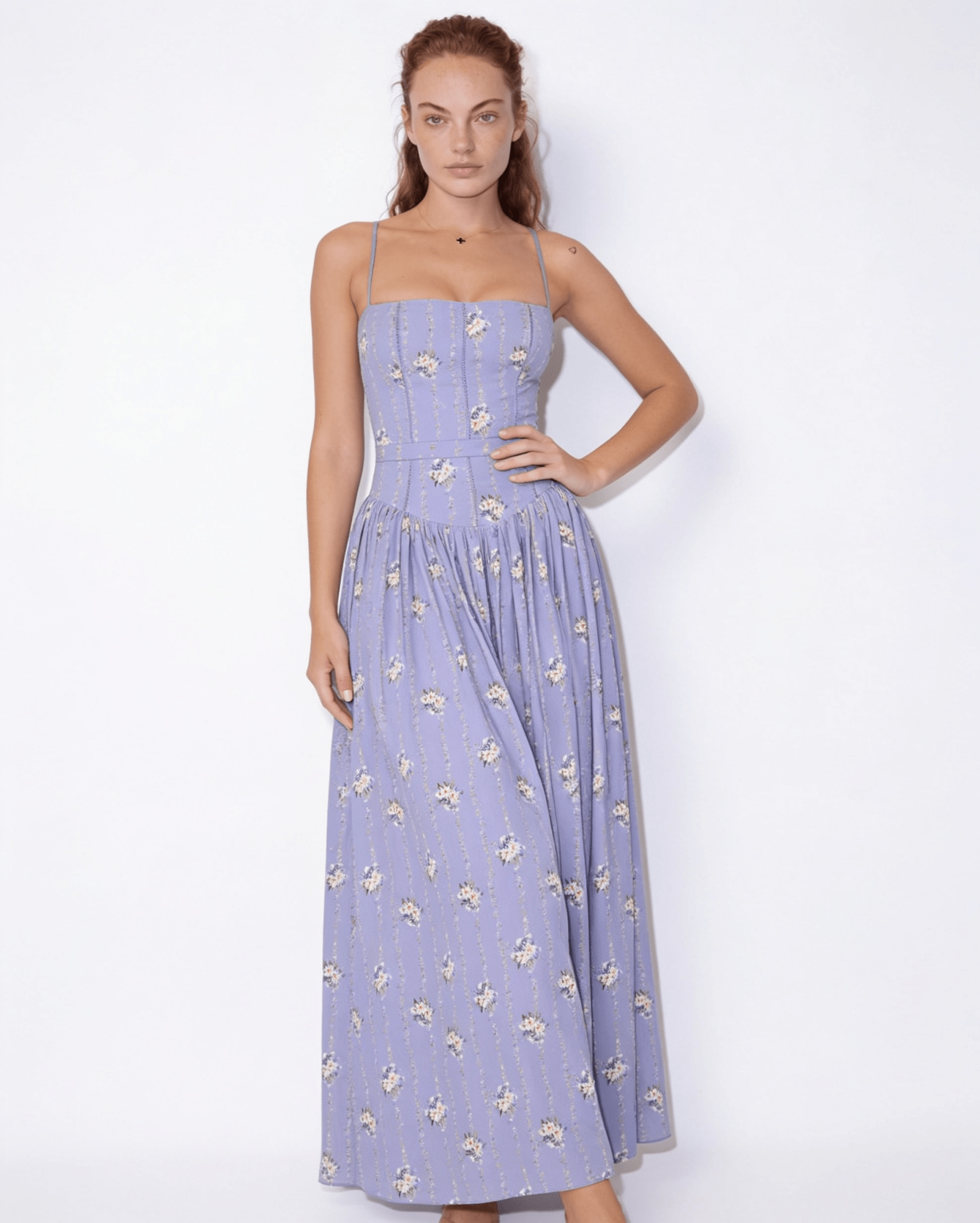 Sylvara Corset Maxi Dress