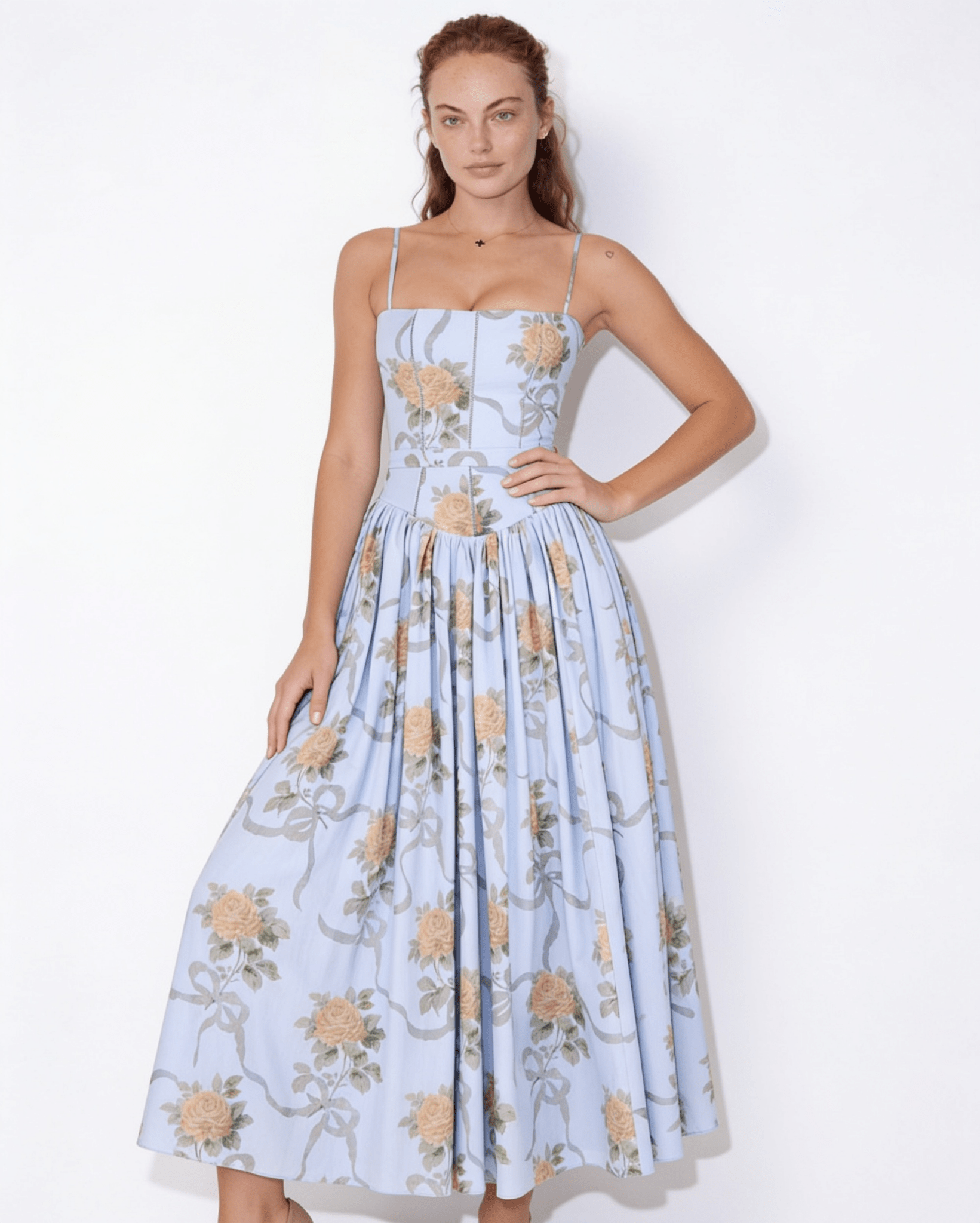 Sylvara Corset Maxi Dress