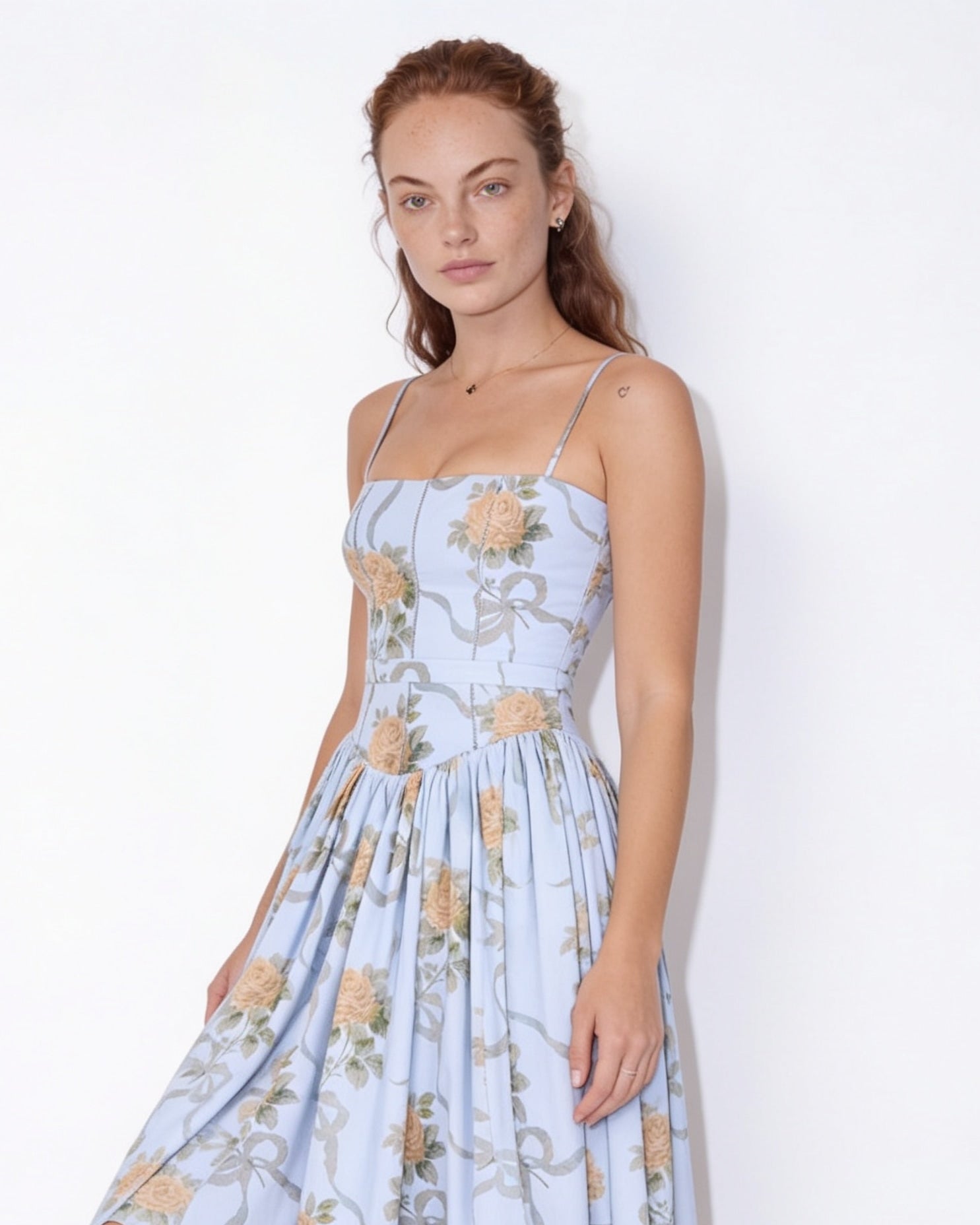 Sylvara Corset Maxi Dress