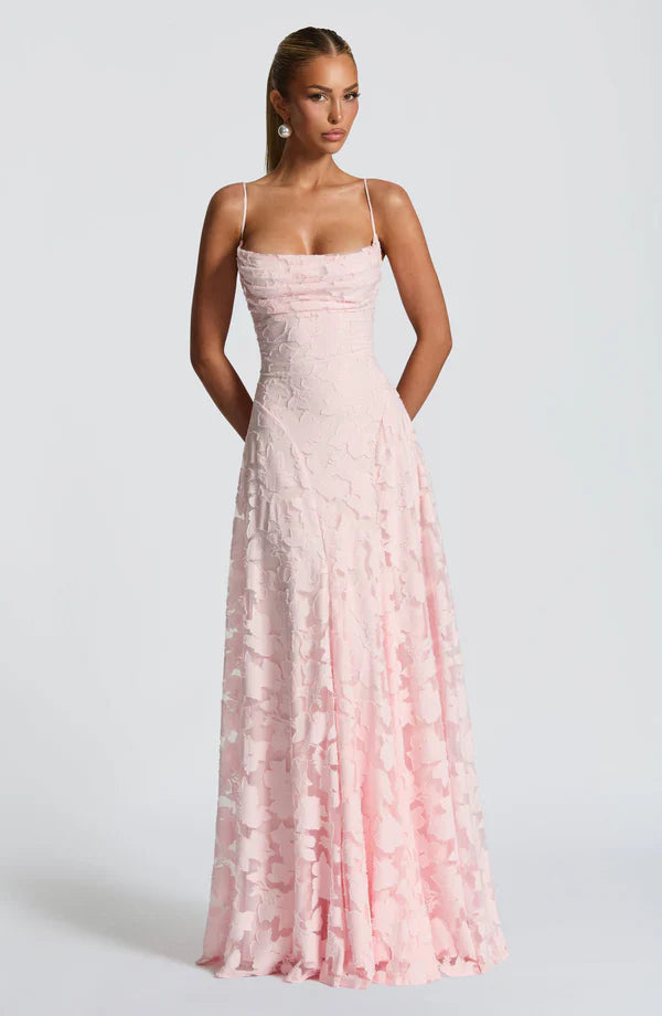 Camille Burnout Maxi Dress