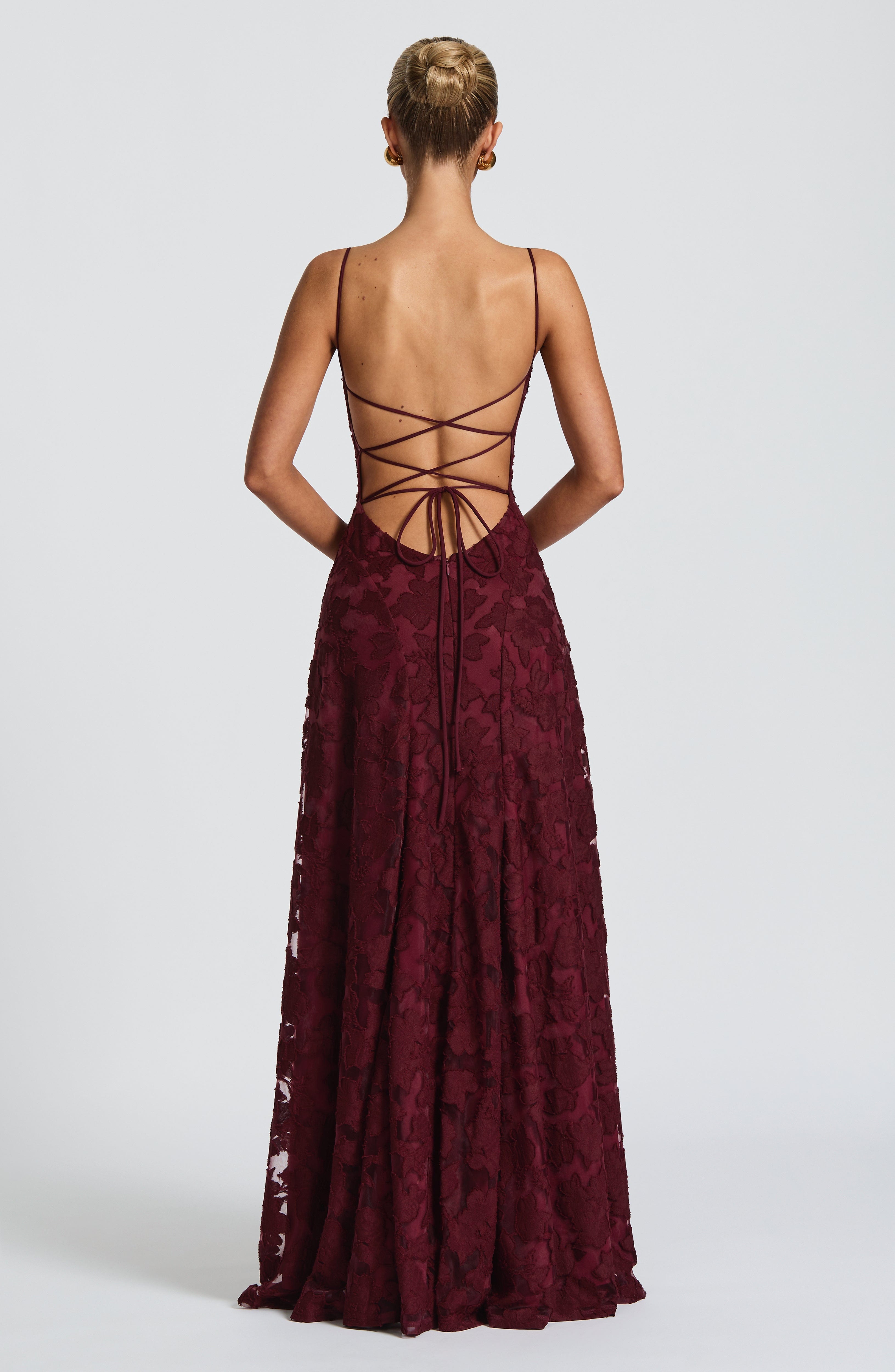 Camille Burnout Maxi Dress