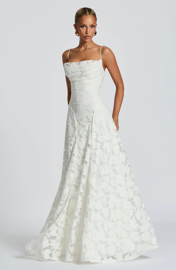 Camille Burnout Maxi Dress