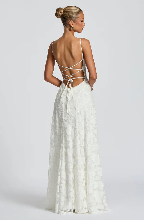 Camille Burnout Maxi Dress