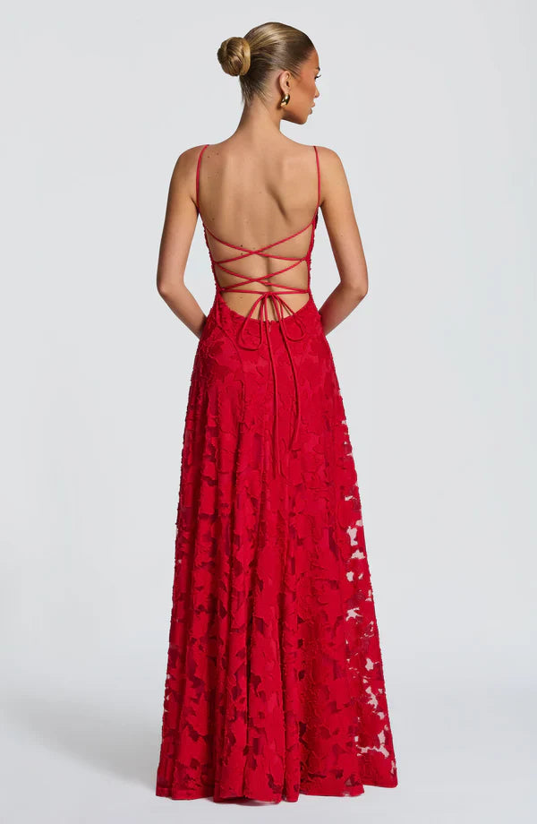 Camille Burnout Maxi Dress