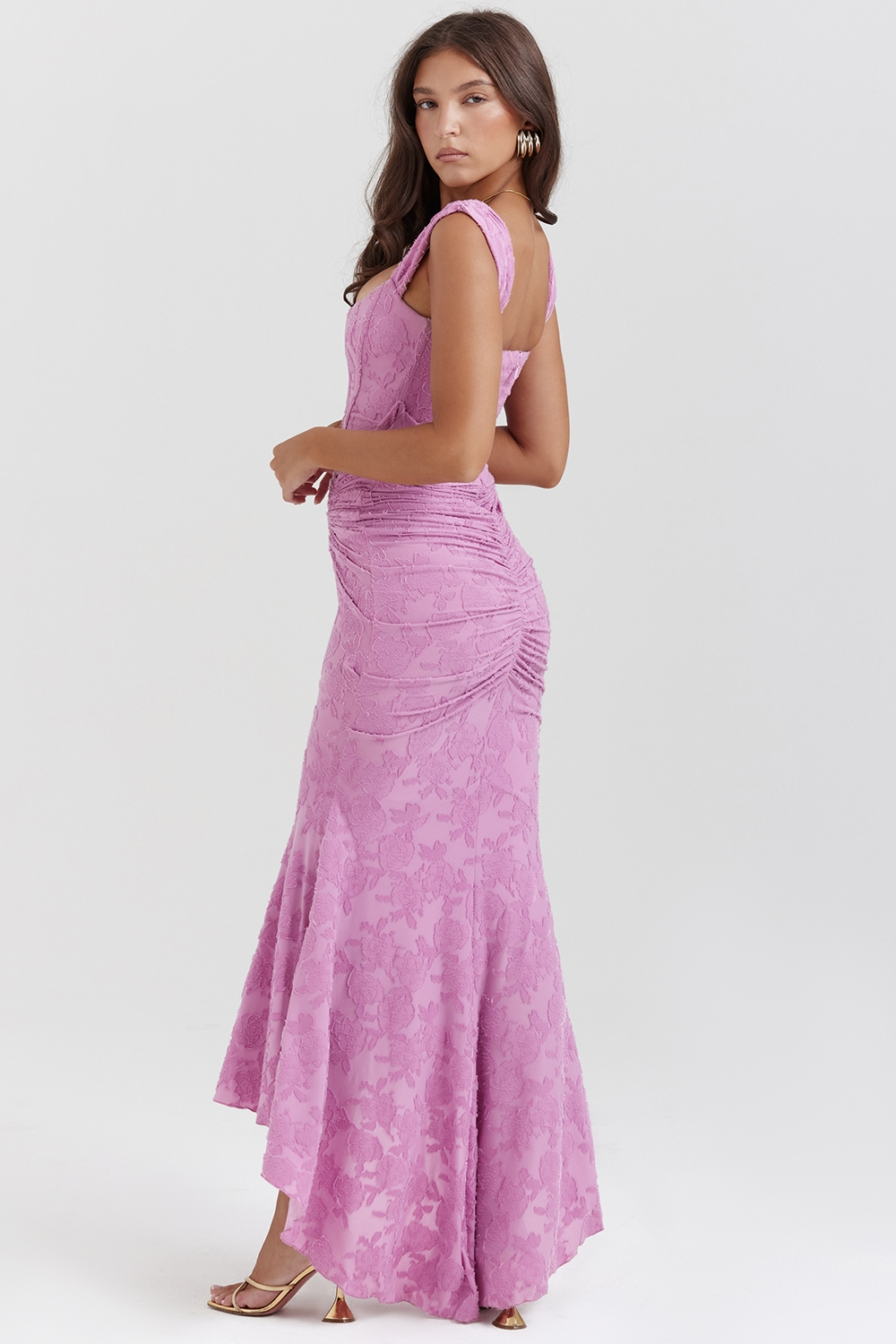 Carisia Lace Midi Dress