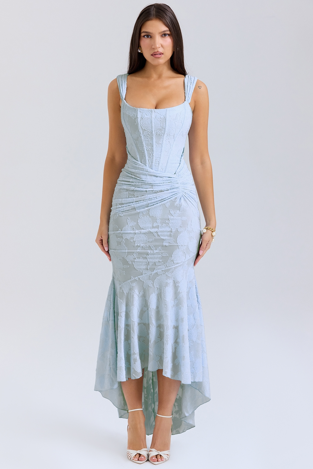Carisia Lace Midi Dress