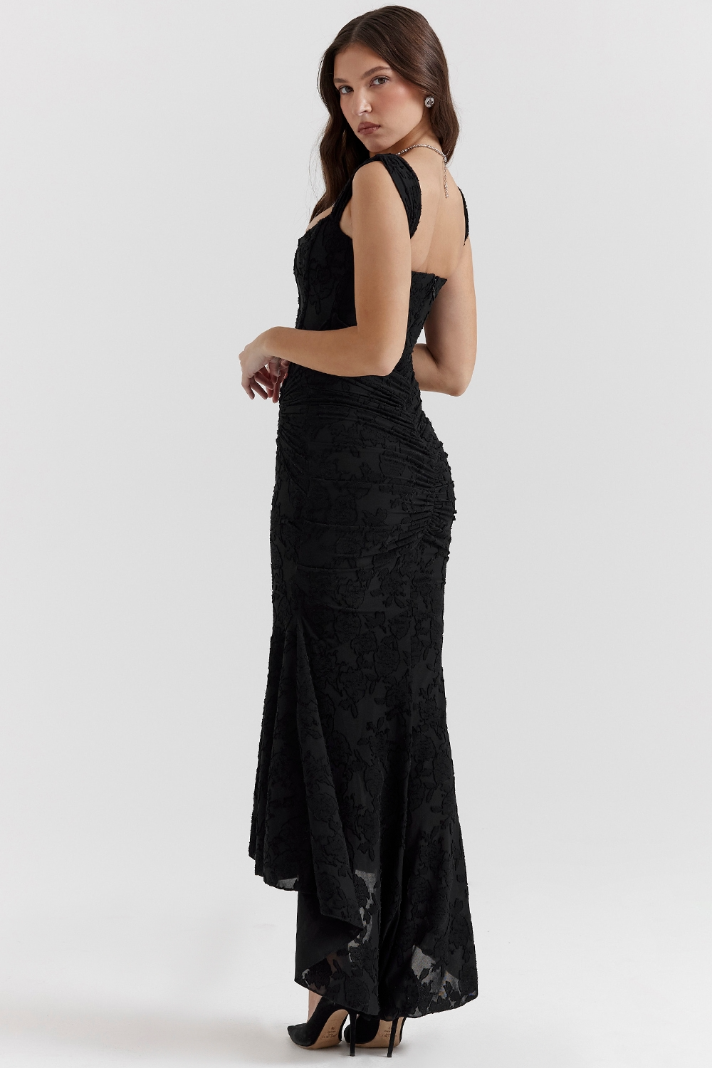 Carisia Lace Midi Dress