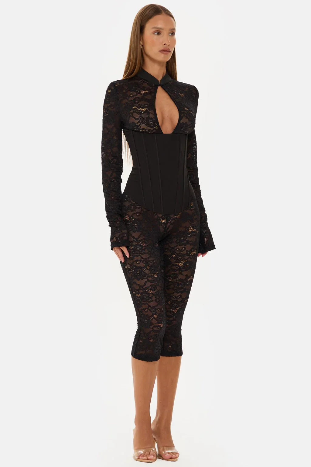 Eva Lace Jumpsuit