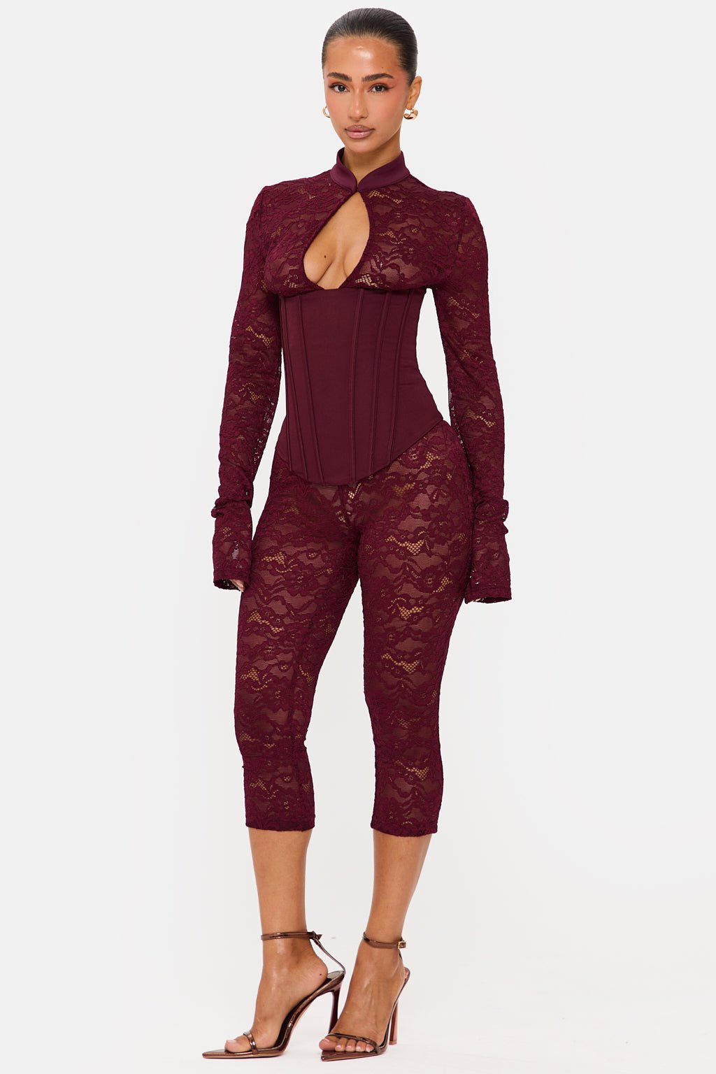 Eva Lace Jumpsuit