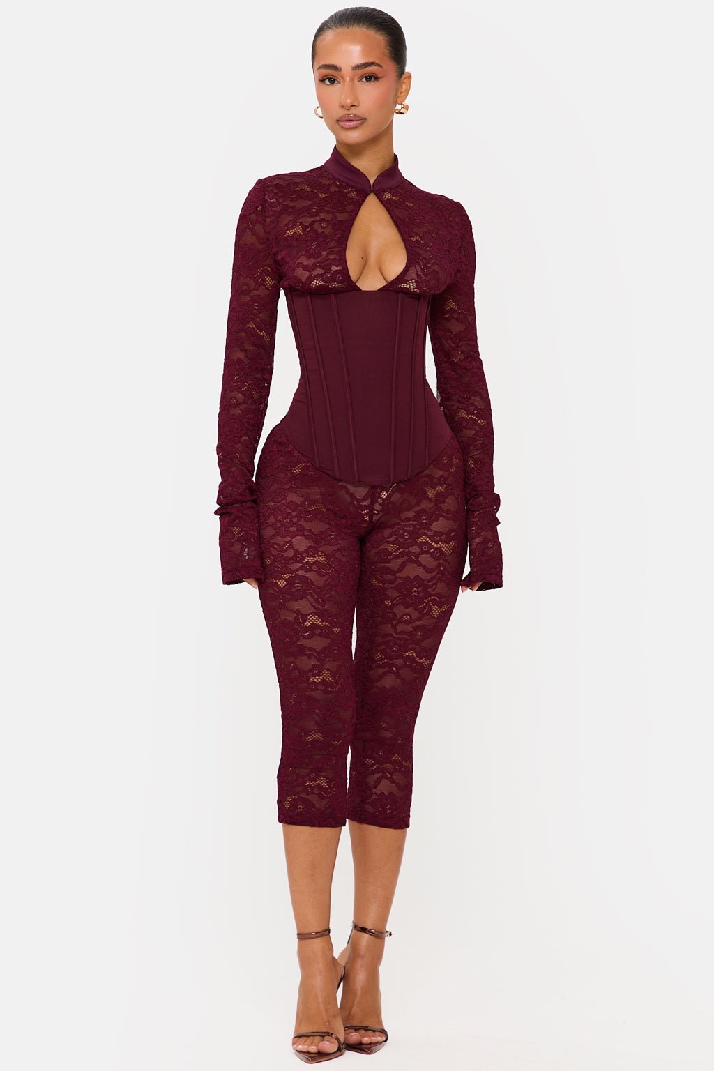 Eva Lace Jumpsuit