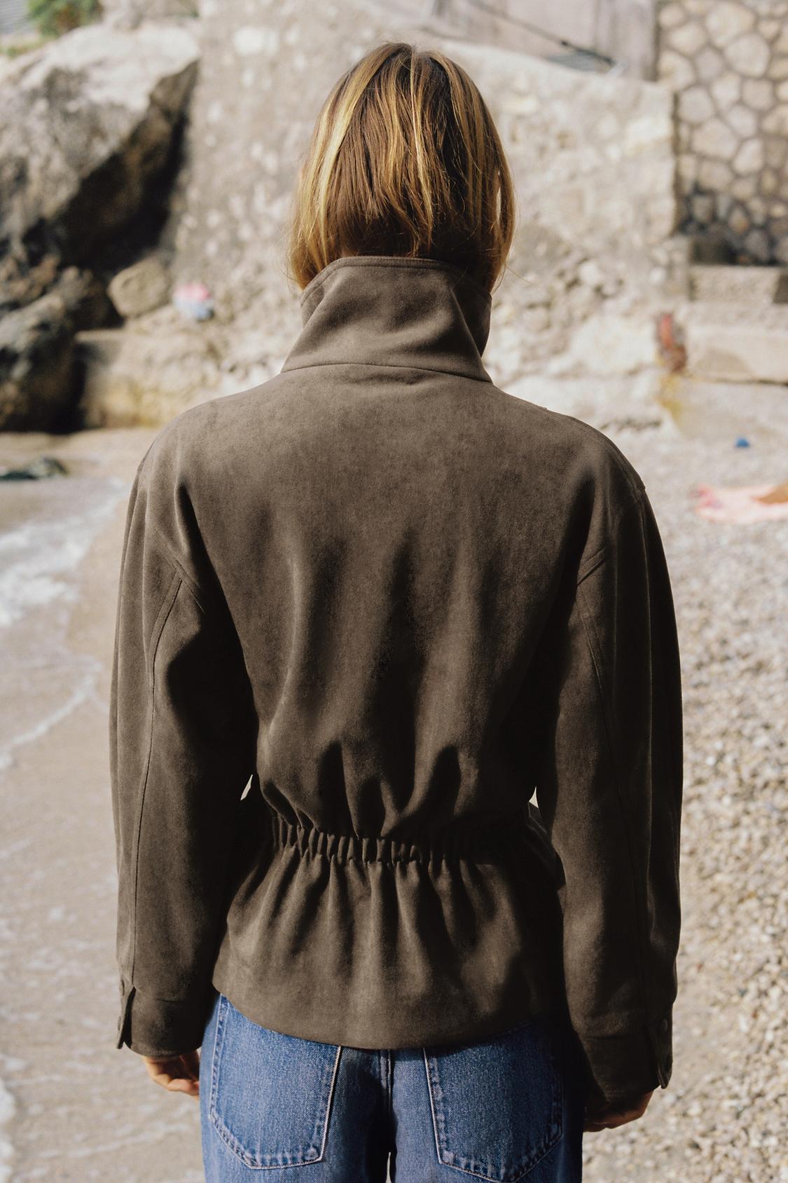 Nadine Suede Jacket