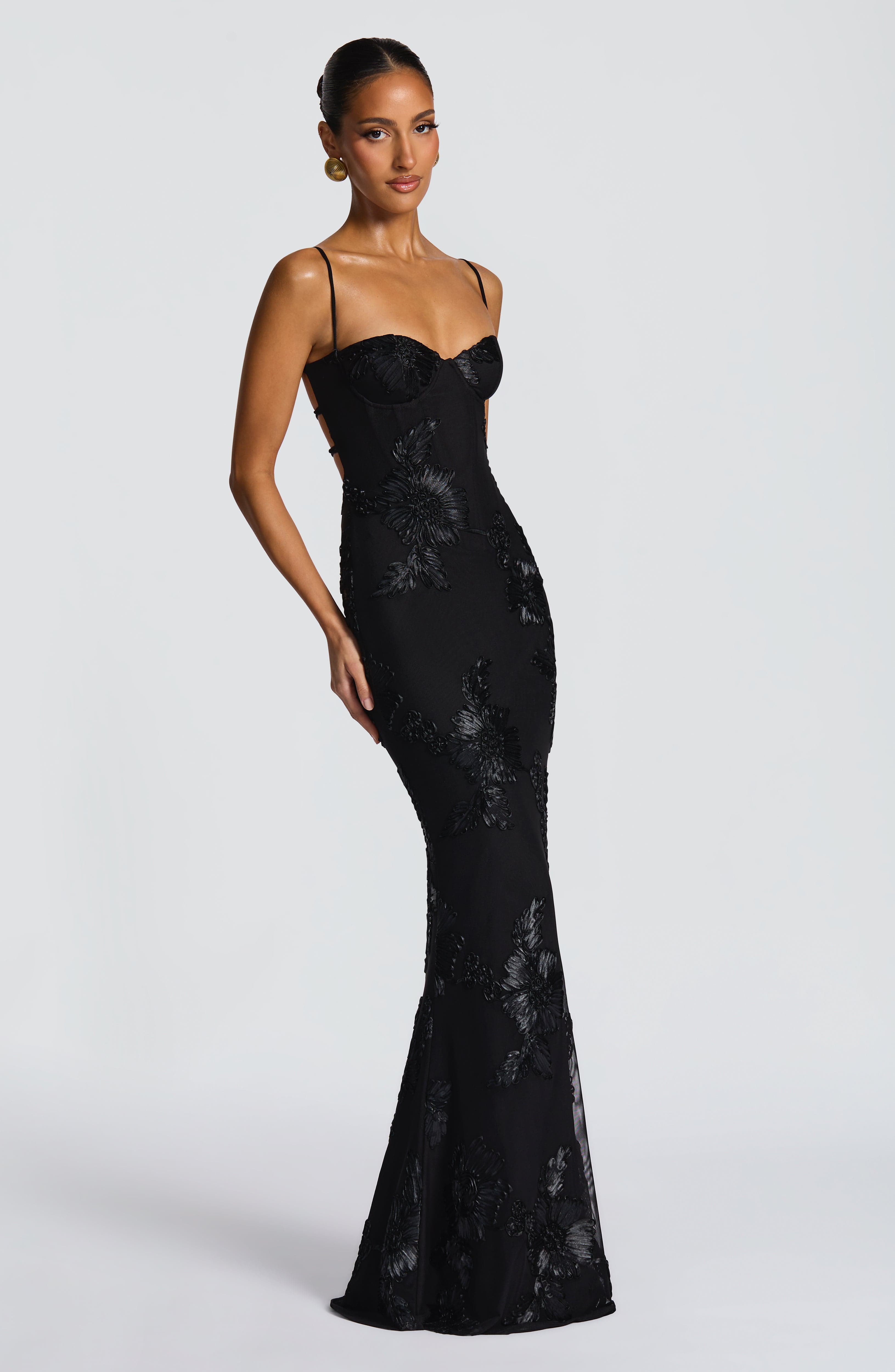 Nefertiti Corset Maxi Dress
