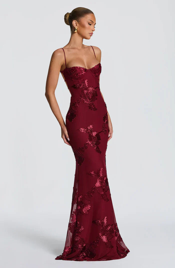 Nefertiti Corset Maxi Dress