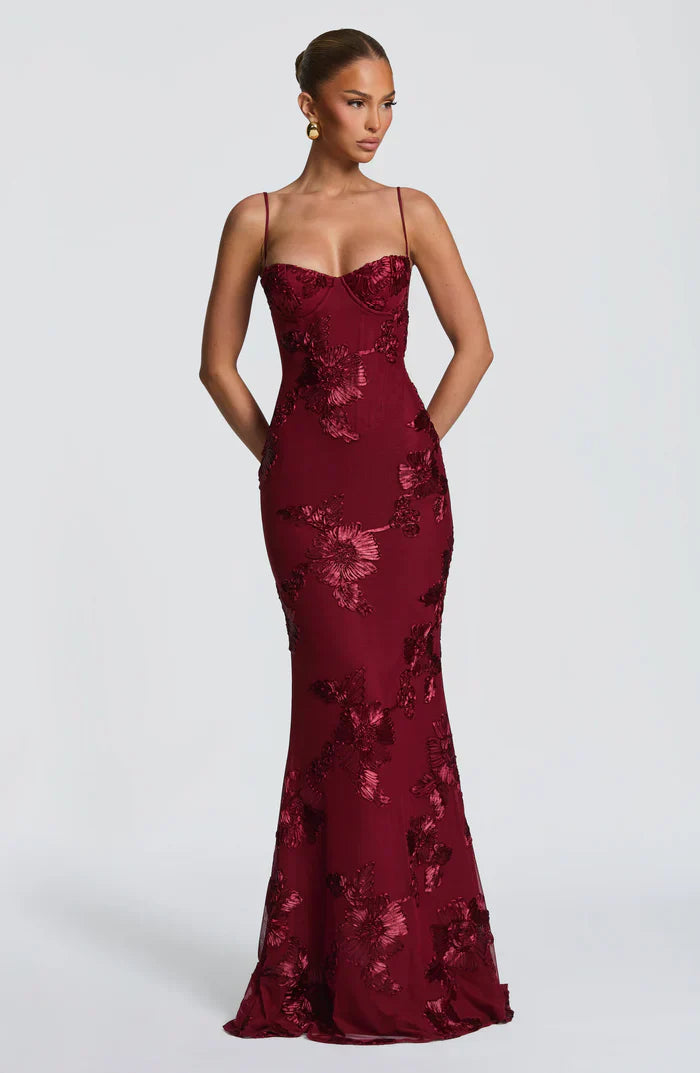 Nefertiti Corset Maxi Dress