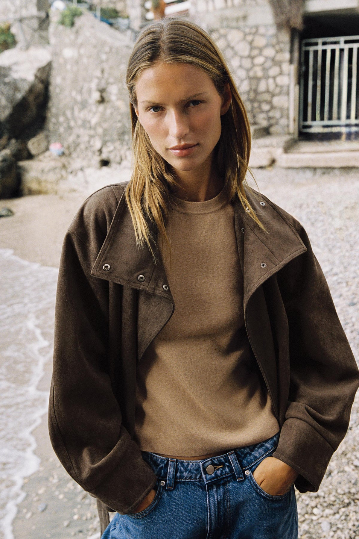 Nadine Suede Jacket