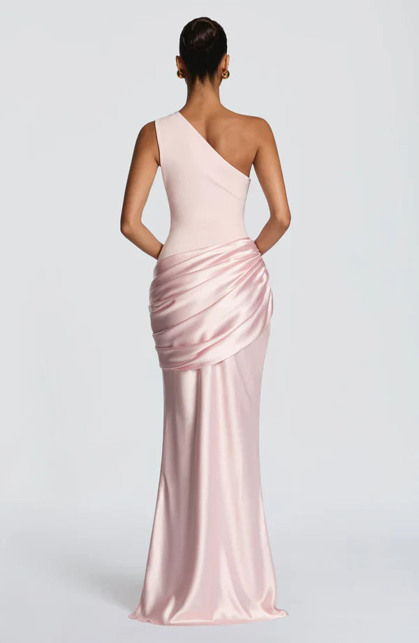 Violette Asymmetric Maxi Dress