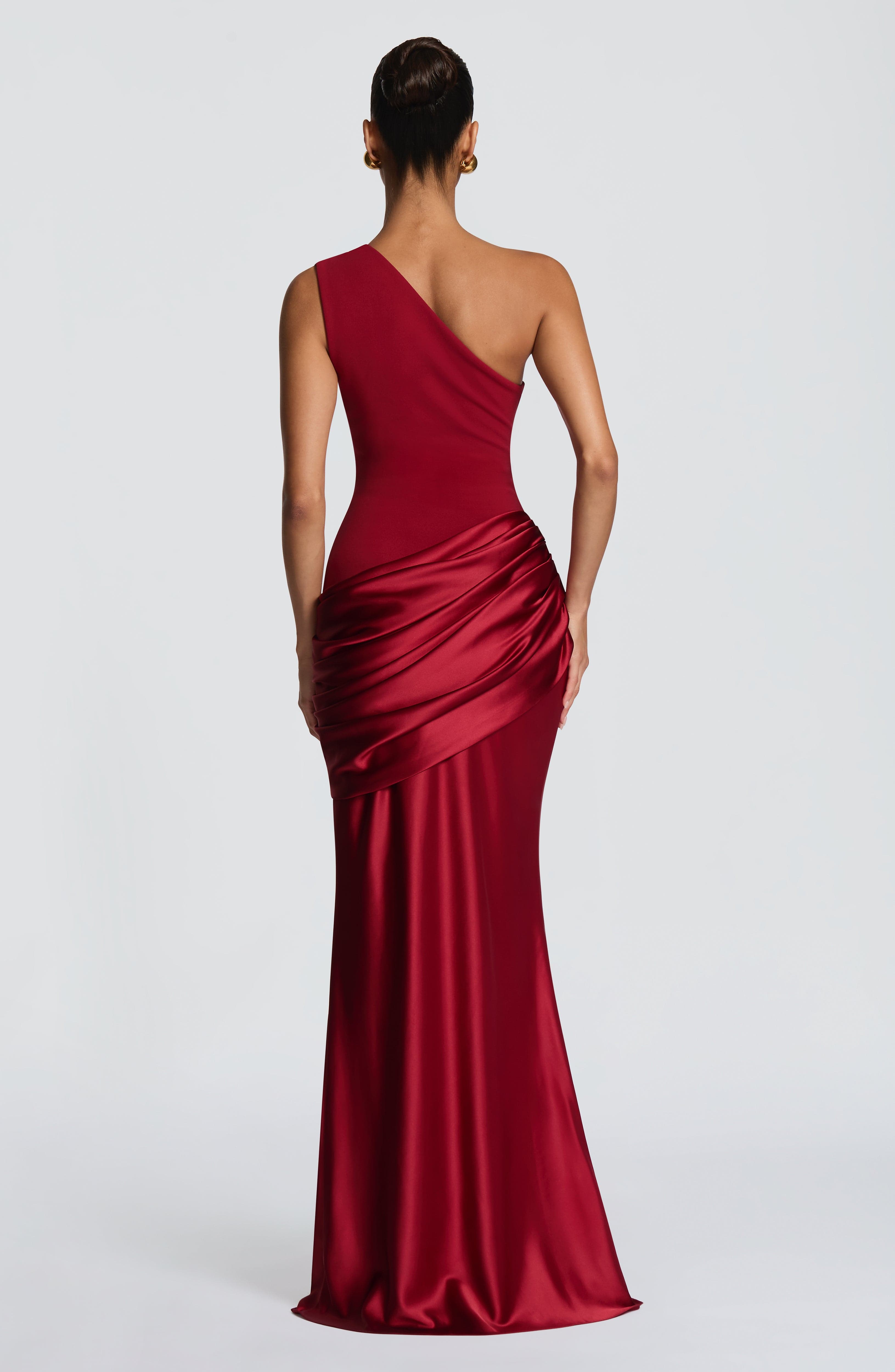 Violette Asymmetric Maxi Dress