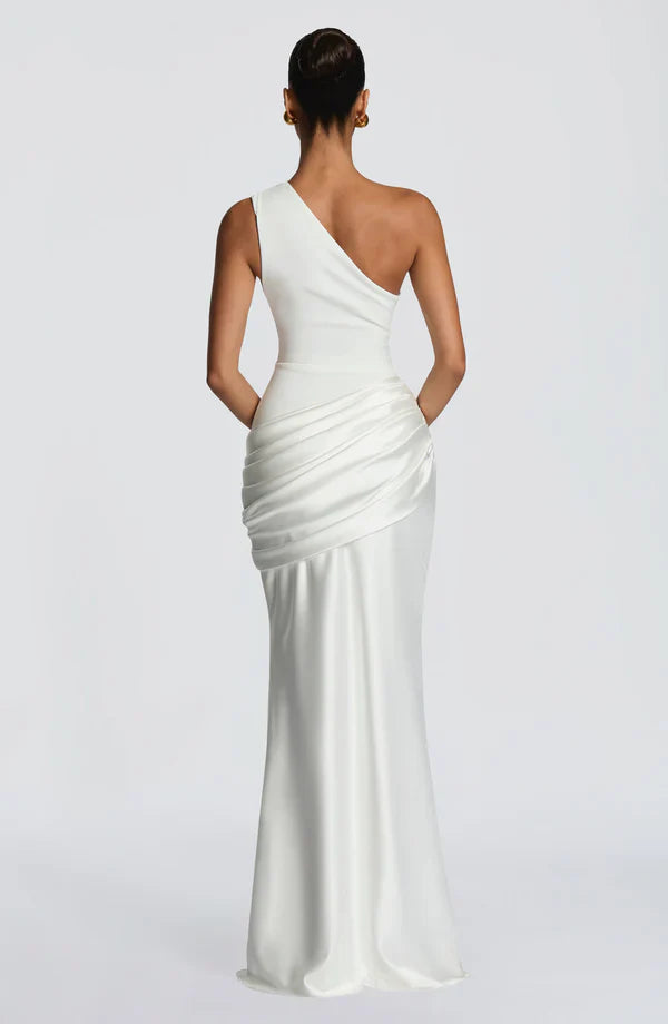 Violette Asymmetric Maxi Dress