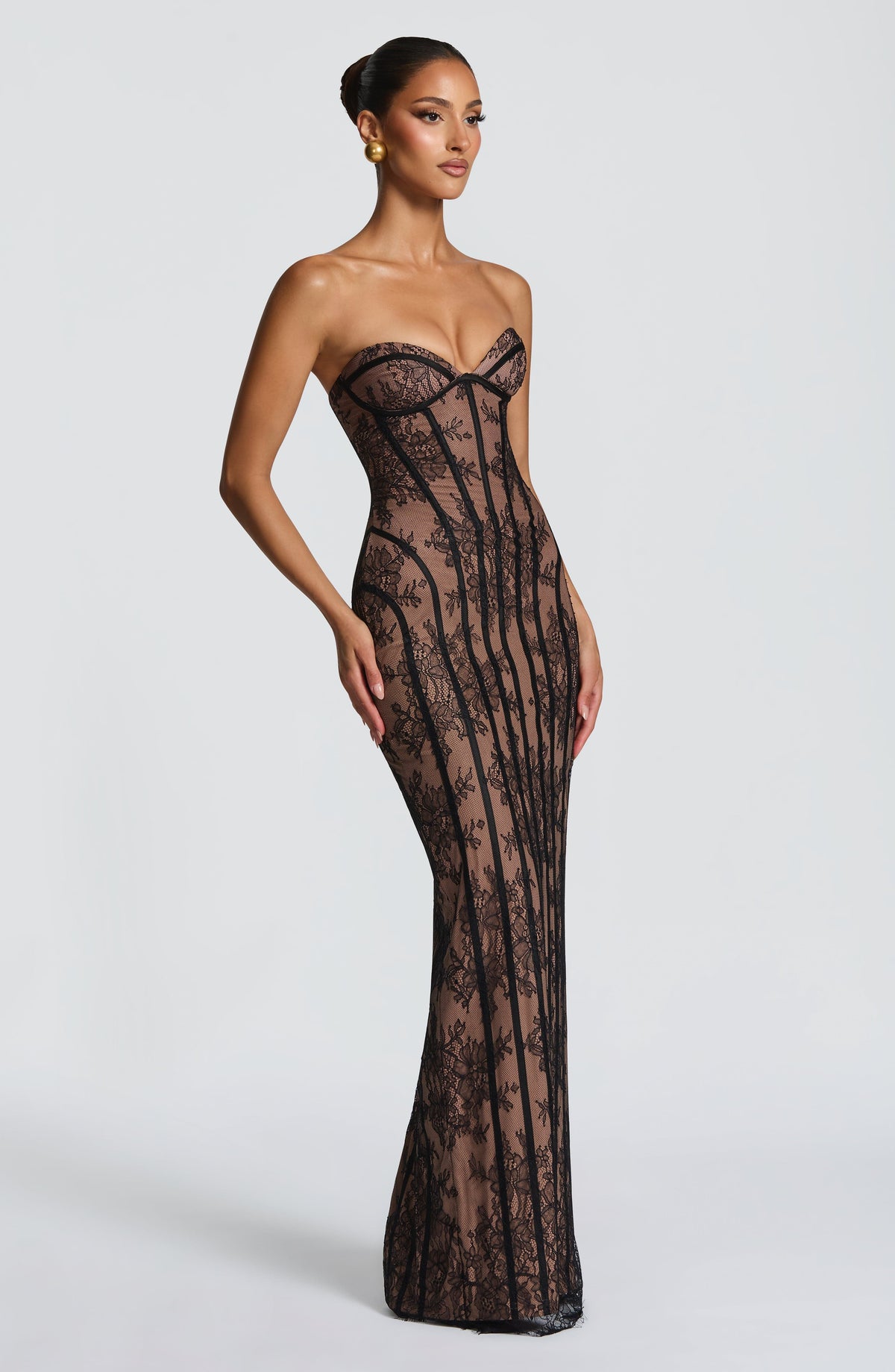 Victoria Lace Maxi Dress