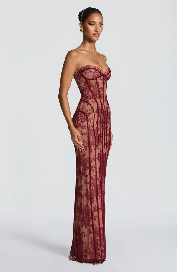 Victoria Lace Maxi Dress