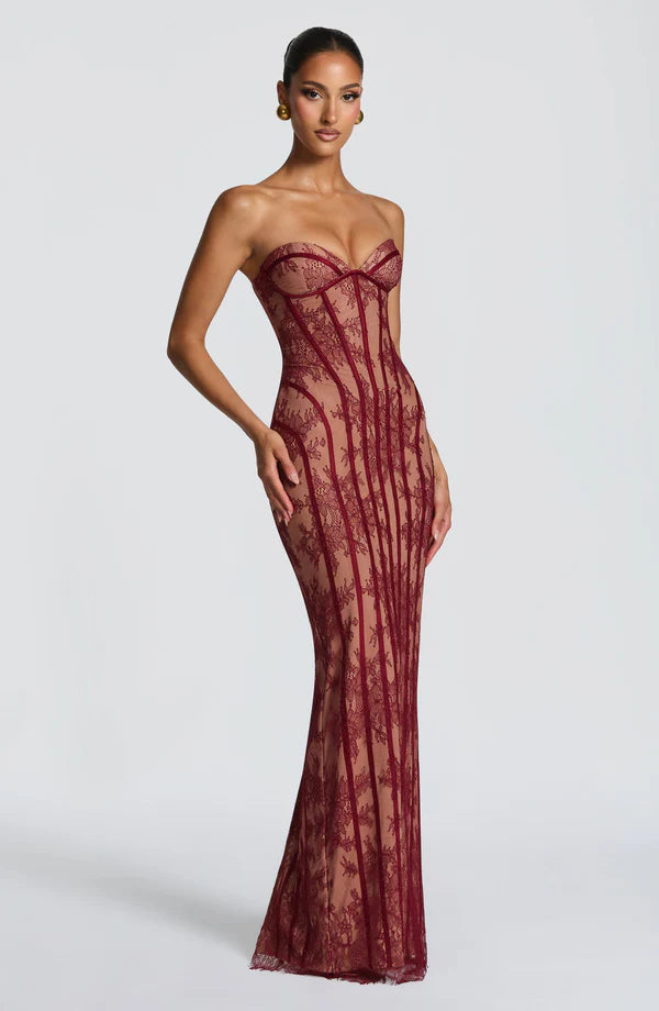 Victoria Lace Maxi Dress