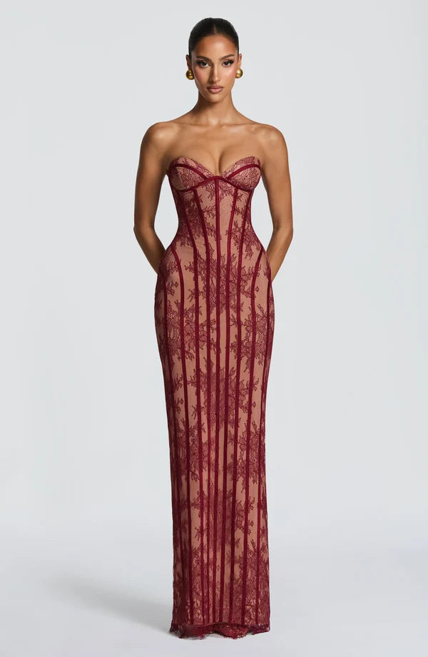 Victoria Lace Maxi Dress