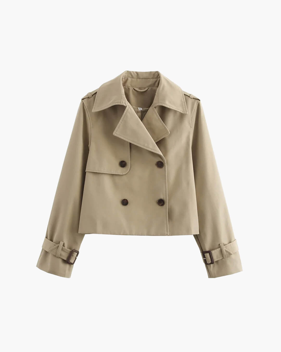 Camille Cropped Trench Coat