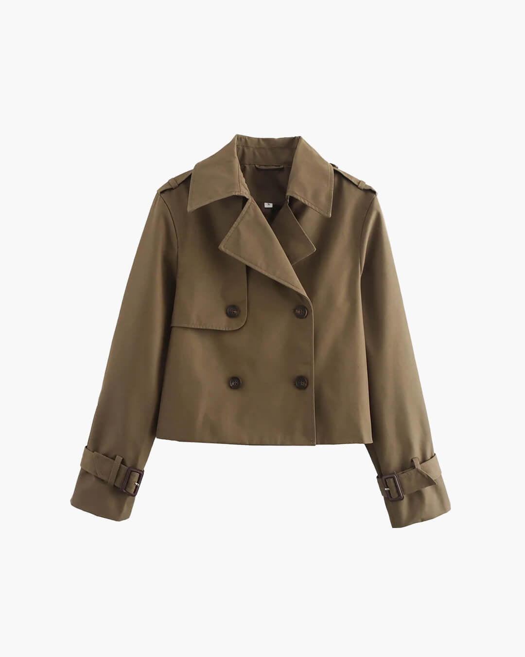 Camille Cropped Trench Coat