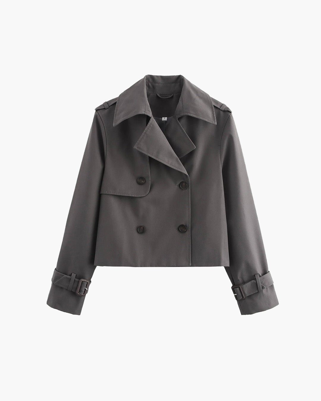 Camille Cropped Trench Coat