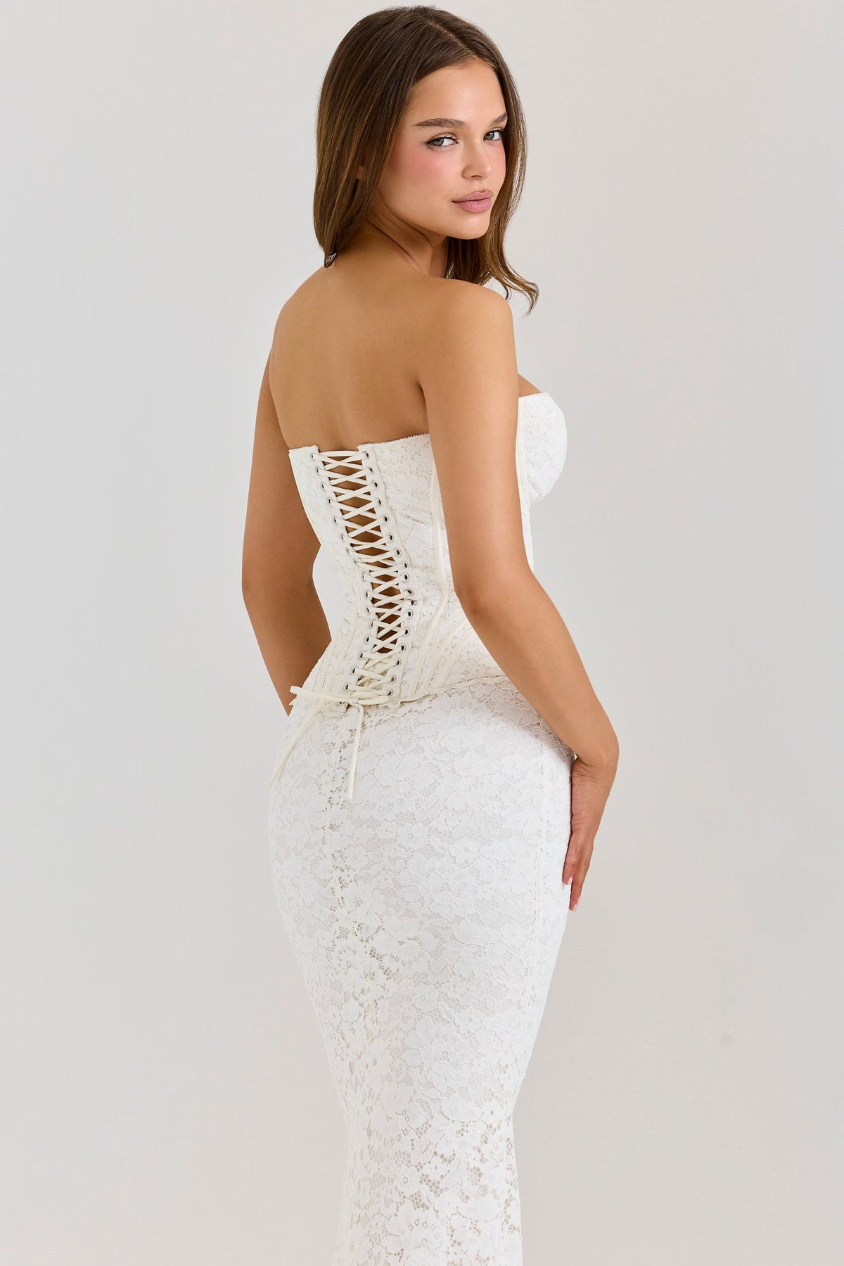 Solaine Lace Maxi Dress